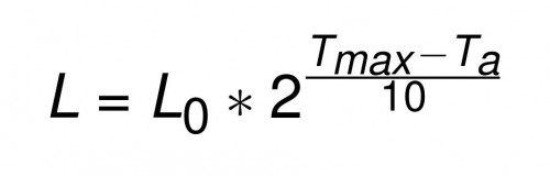 電容壽命計算公式 電容壽命計算公式