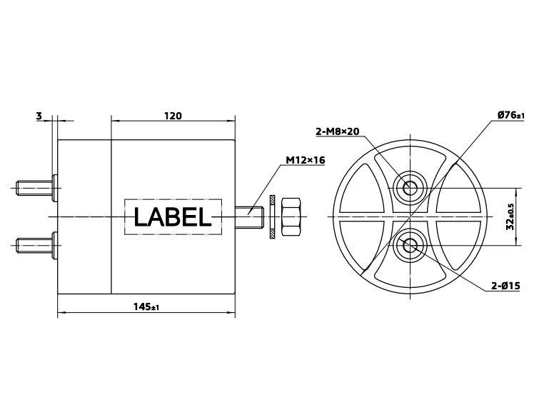 DC-LINK電容器機(jī)械參數(shù)外觀圖 DC-LINK電容器機(jī)械參數(shù)外觀圖